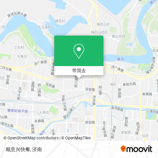 顺意兴快餐地图