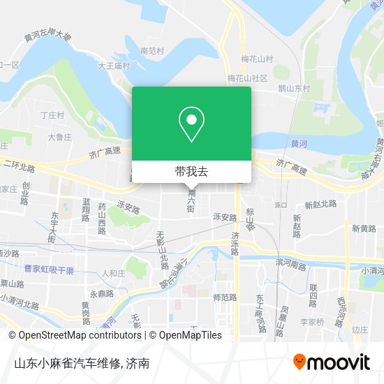 山东小麻雀汽车维修地图