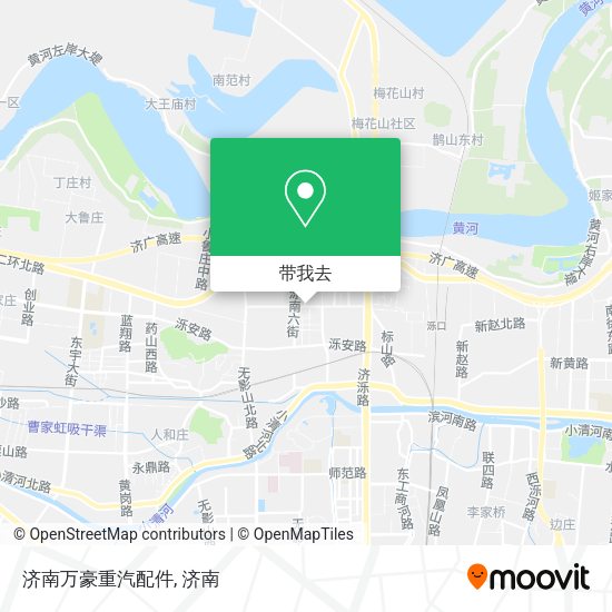 济南万豪重汽配件地图