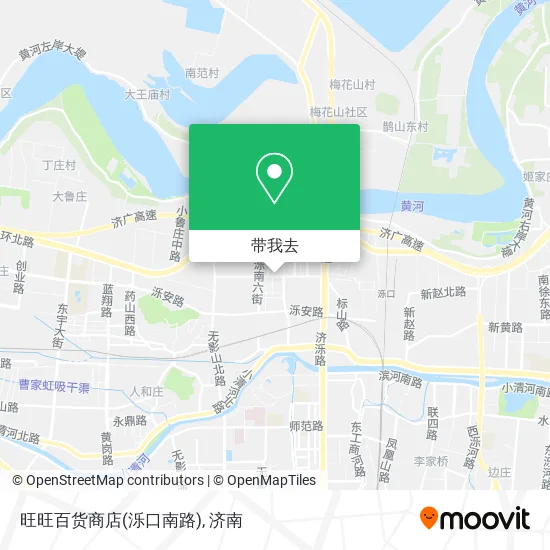 旺旺百货商店(泺口南路)地图