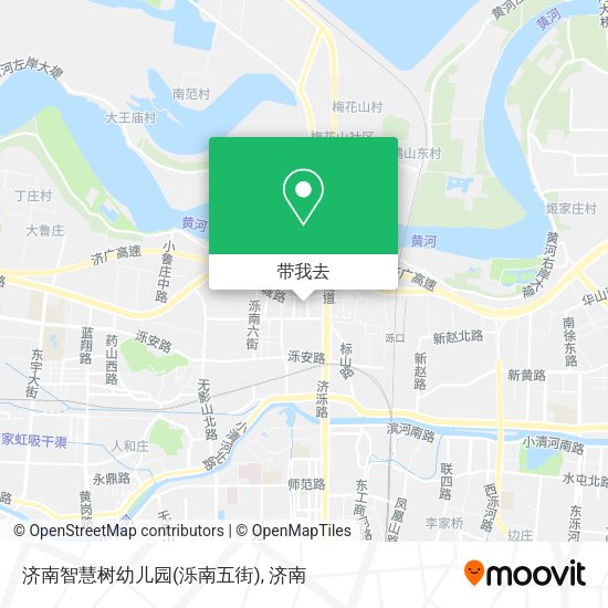 济南智慧树幼儿园(泺南五街)地图