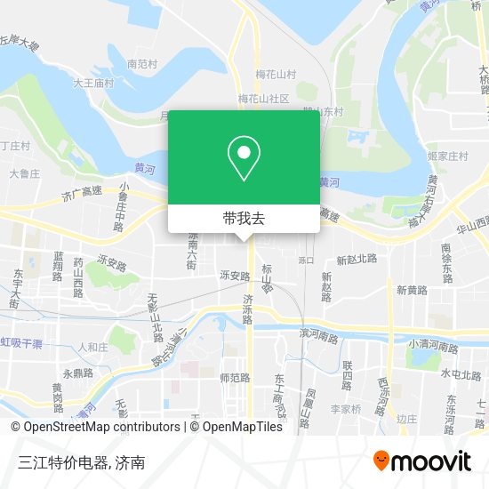 三江特价电器地图