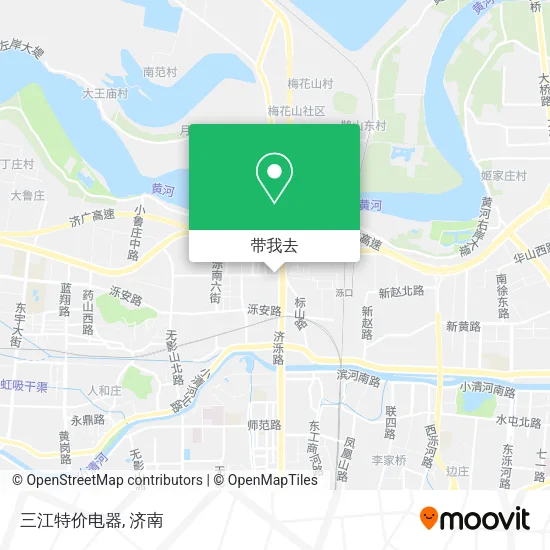 三江特价电器地图