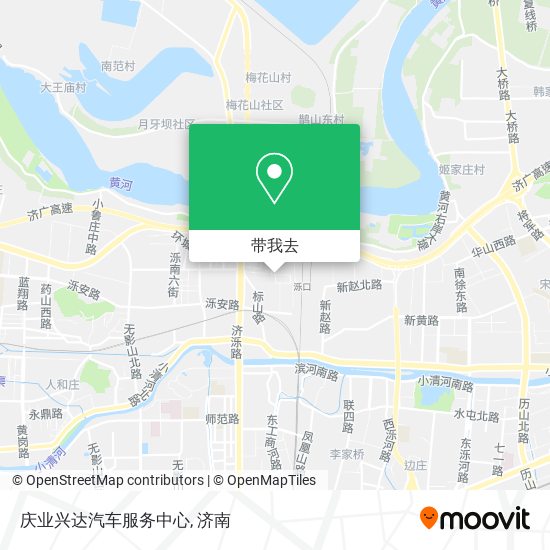 庆业兴达汽车服务中心地图