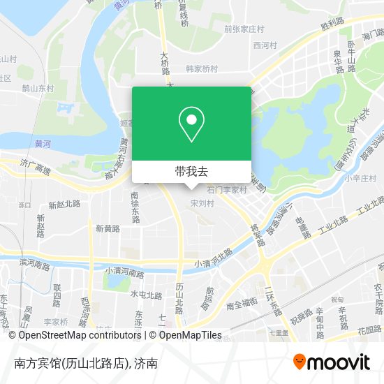 南方宾馆(历山北路店)地图