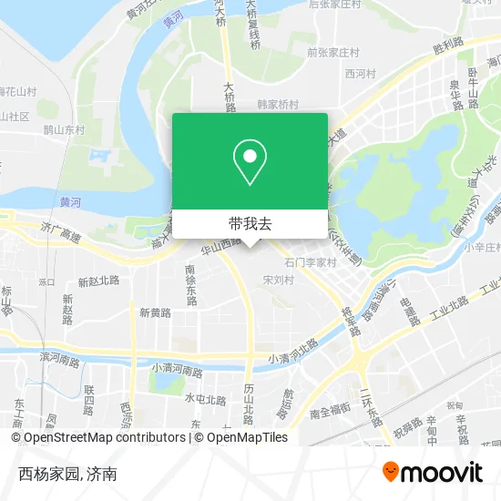 西杨家园地图