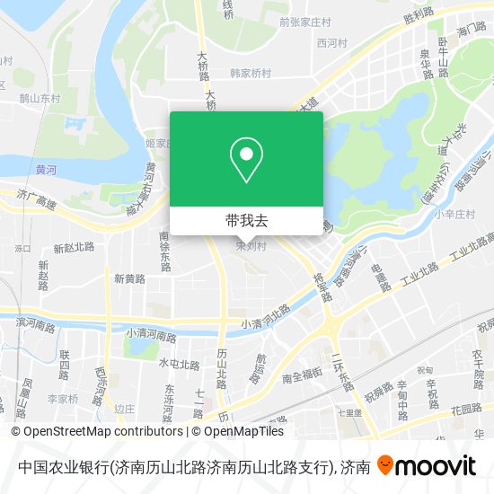 中国农业银行(济南历山北路济南历山北路支行)地图