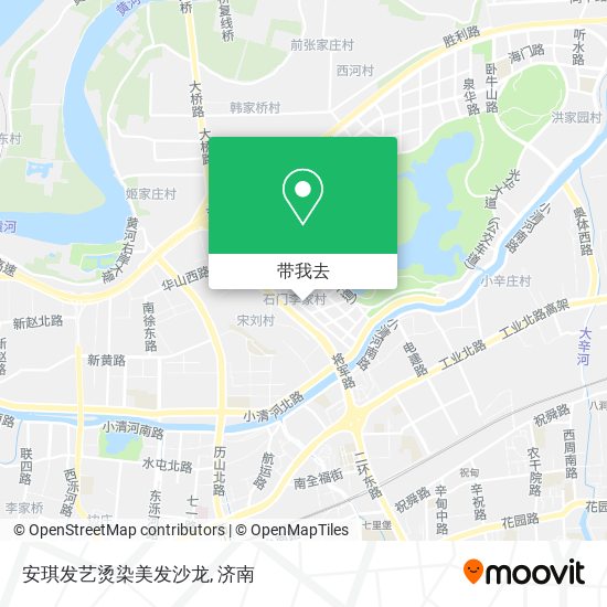 安琪发艺烫染美发沙龙地图