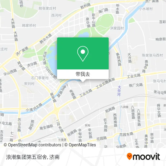 浪潮集团第五宿舍地图