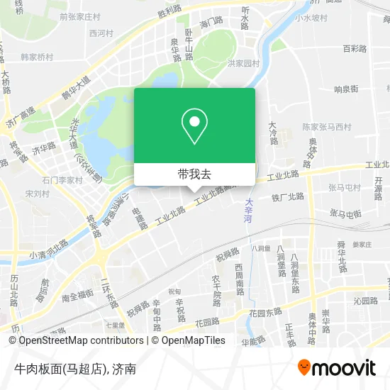 牛肉板面(马超店)地图