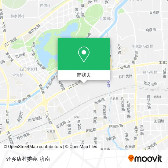 还乡店村委会地图