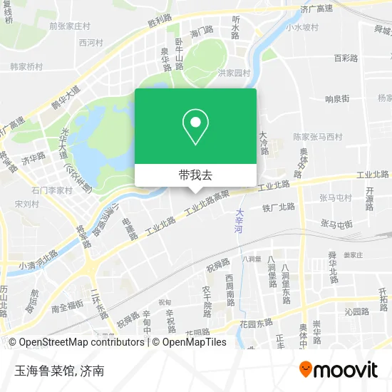 玉海鲁菜馆地图