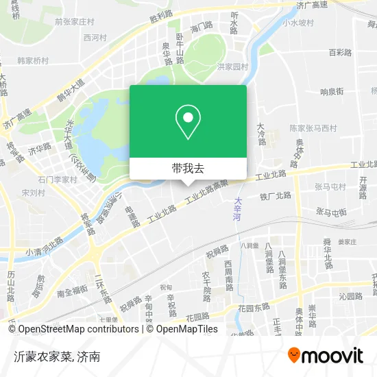 沂蒙农家菜地图