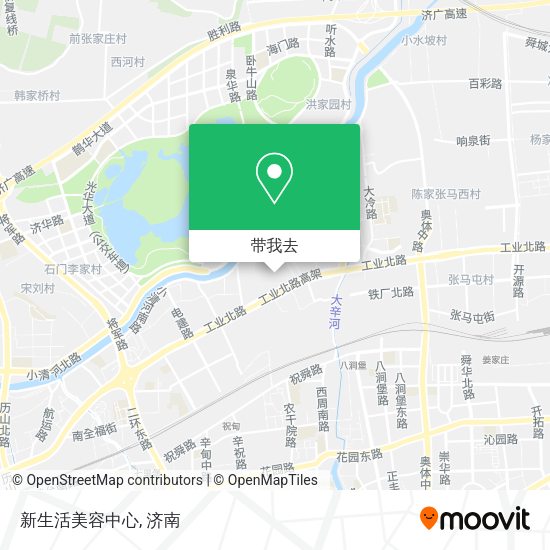 新生活美容中心地图