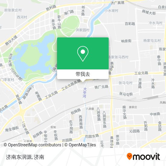 济南东润源地图
