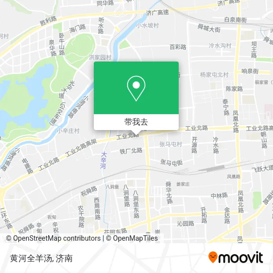 黄河全羊汤地图