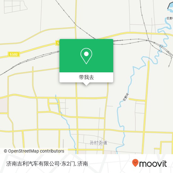 济南吉利汽车有限公司-东2门地图