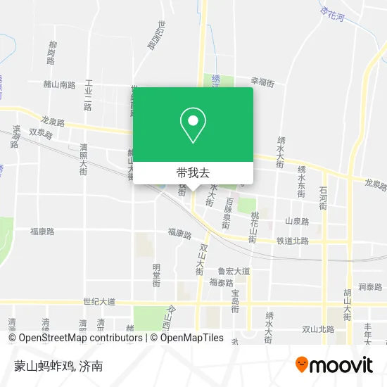 蒙山蚂蚱鸡地图