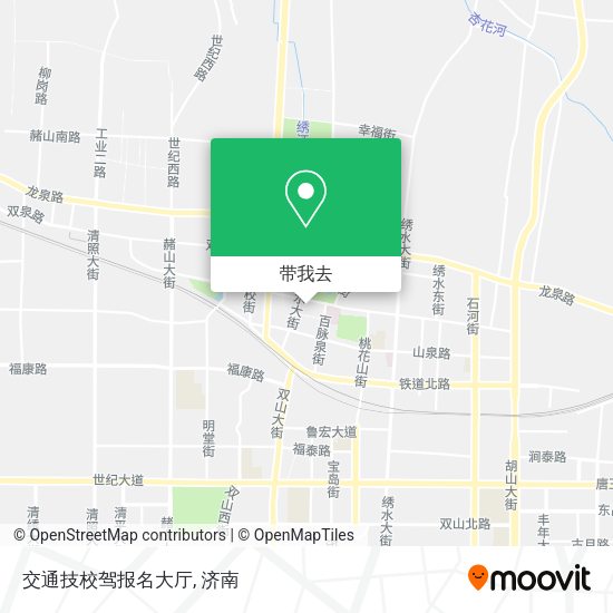 交通技校驾报名大厅地图