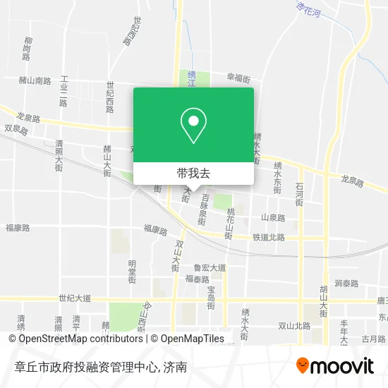 章丘市政府投融资管理中心地图