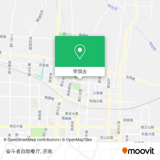 奋斗者自助餐厅地图