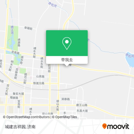城建吉祥园地图