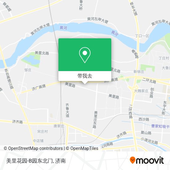 美里花园-B园东北门地图