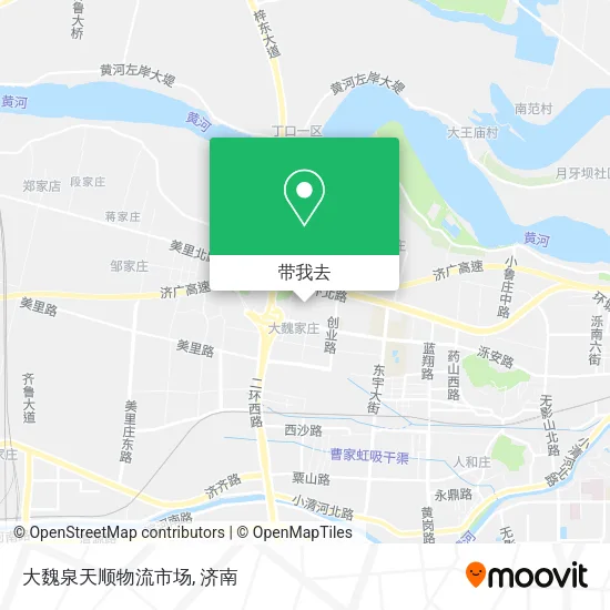 大魏泉天顺物流市场地图