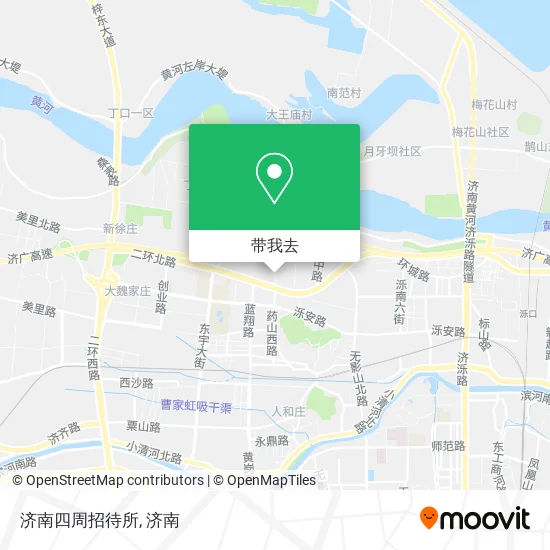 济南四周招待所地图