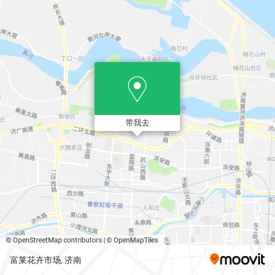 富莱花卉市场地图