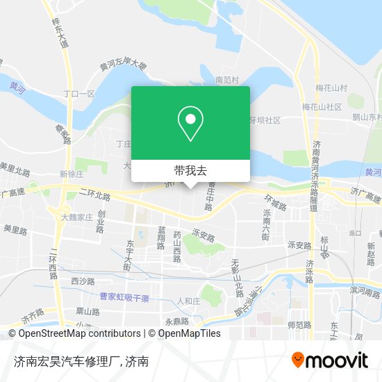 济南宏昊汽车修理厂地图