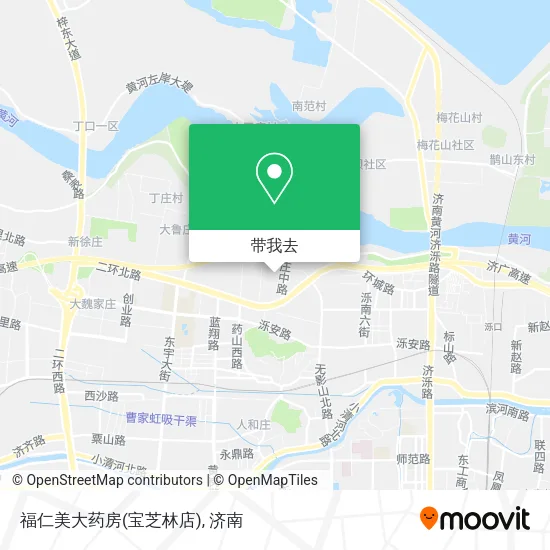 福仁美大药房(宝芝林店)地图