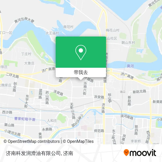 济南科发润滑油有限公司地图