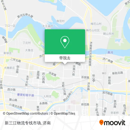 新三江物流专线市场地图