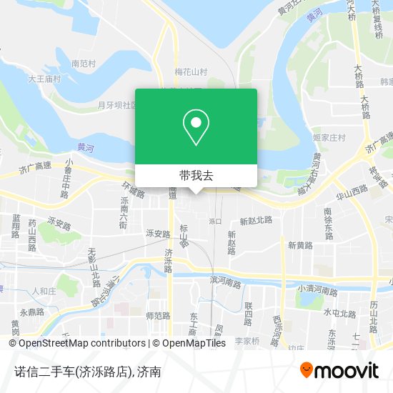 诺信二手车(济泺路店)地图