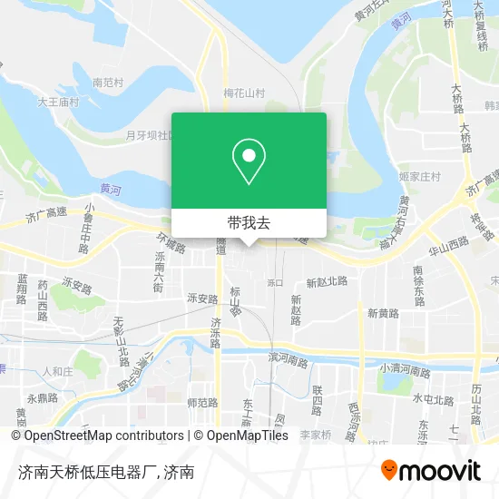 济南天桥低压电器厂地图