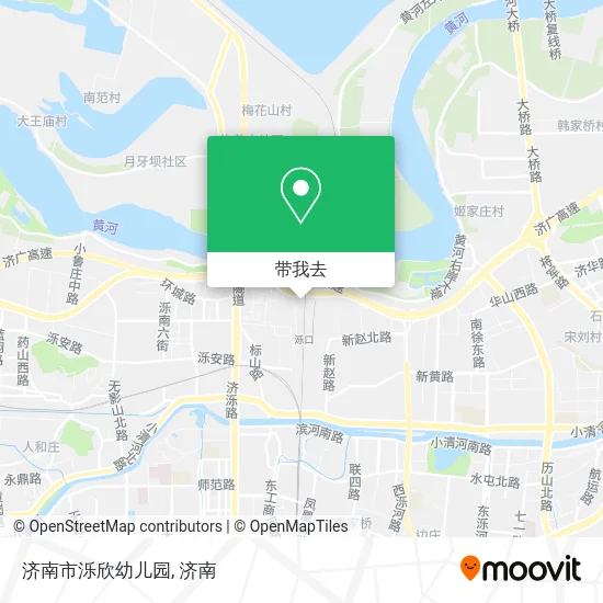 济南市泺欣幼儿园地图