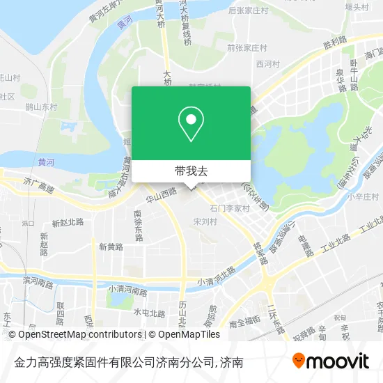 金力高强度紧固件有限公司济南分公司地图