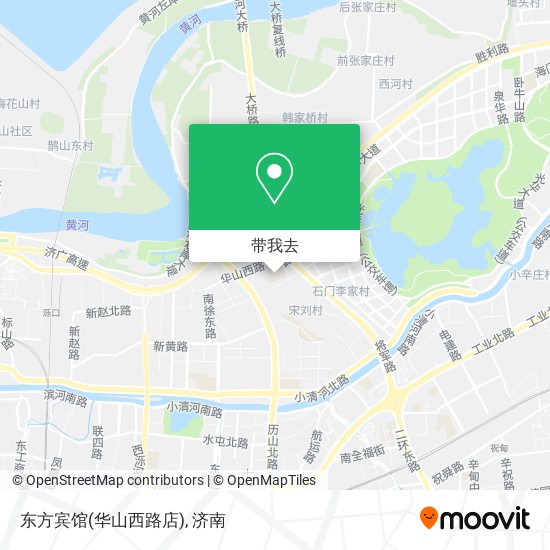 东方宾馆(华山西路店)地图