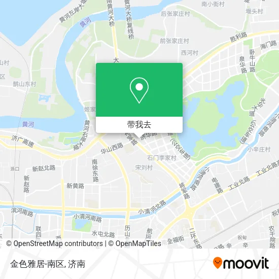 金色雅居-南区地图