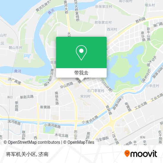 将军机关小区地图