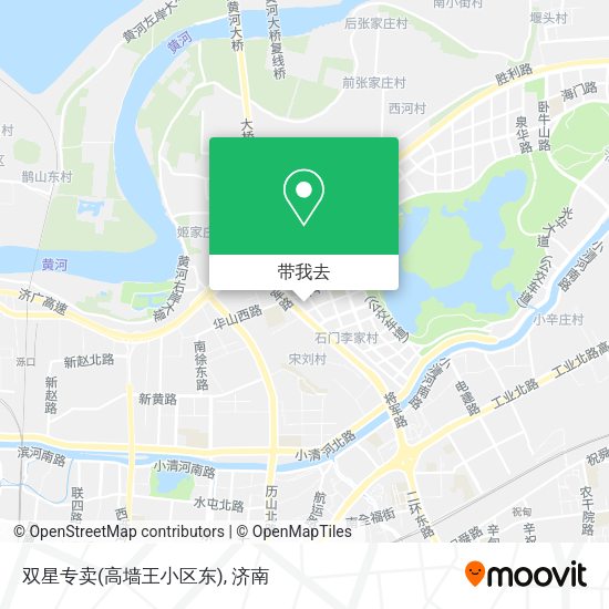 双星专卖(高墙王小区东)地图