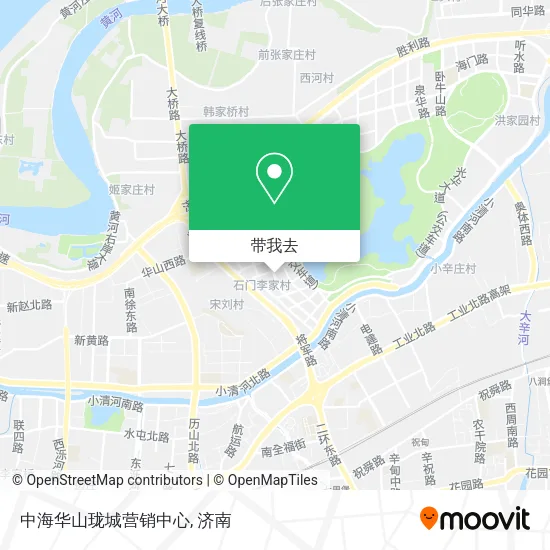 中海华山珑城营销中心地图