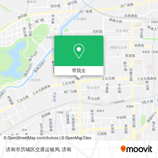 济南市历城区交通运输局地图