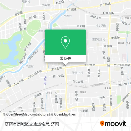 济南市历城区交通运输局地图