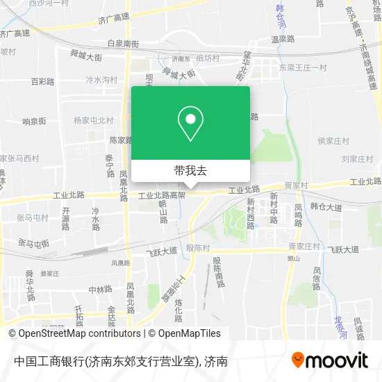 中国工商银行(济南东郊支行营业室)地图