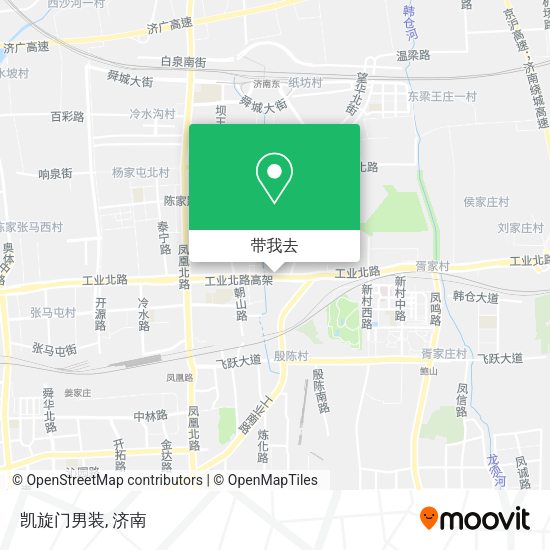凯旋门男装地图