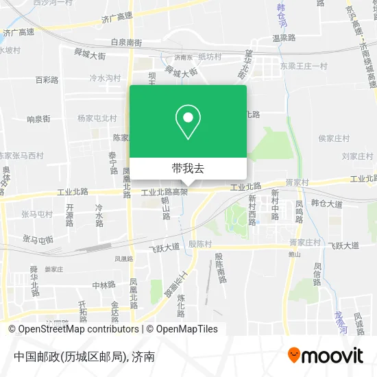 中国邮政(历城区邮局)地图