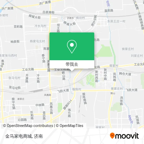 金马家电商城地图