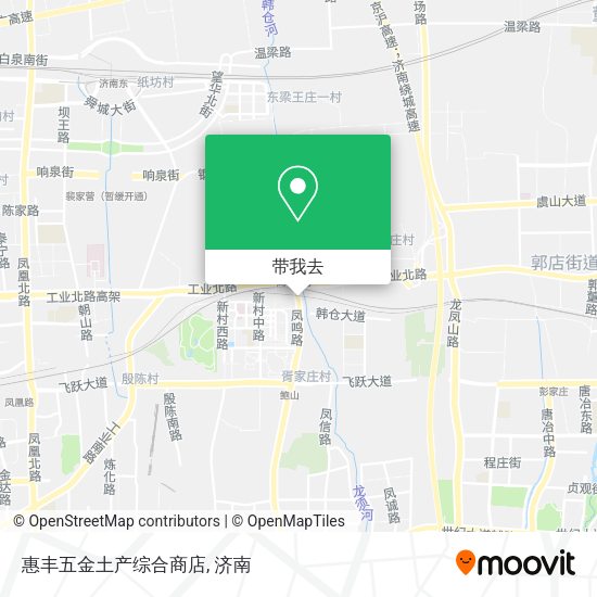 惠丰五金土产综合商店地图